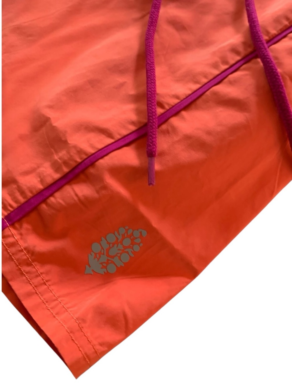 Free People Movement Neon Coral Trail / Hiking Nylon Board Shorts NWT Medium - Picture 8 of 10